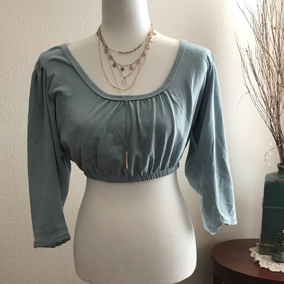 Urban outfitters long sleeve crop top - Picture 3 of 7